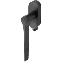 Olivari Poignée de fenêtre design Lama L Anthracite verrouillable