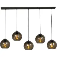 Masterlight Lampe suspendue 5 lumières Baloton