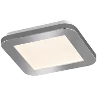 FISCHER&HONSEL GMBH Plafonnier de salle de bain Gotland chromé - 17 cm