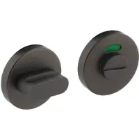 Intersteel Fermeture des toilettes Tira anthracite rond Ø 53mm