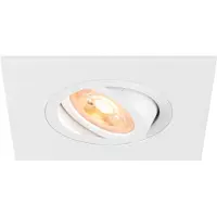 SLV Spot encastré New Tria 75 XL carré - blanc - GU10