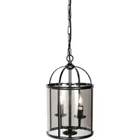 Steinhauer Suspension classique Pimpernel noir 2 lumières
