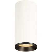 SLV Spot en saillie Numinos L Dali cylindre blanc/noir 2700K - 36 deg
