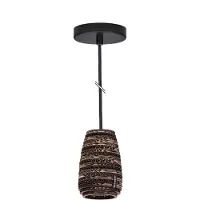Think Paper Socket 002 Lampe suspendue en carton Ø 9cm