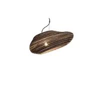Think Paper Oval 640 Lampe suspendue en carton Ø 64cm