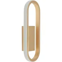 Highlight Applique murale design Anello laiton 30cm