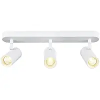 SLV Spot monté en surface Noblo blanc 3 lumières 3000K
