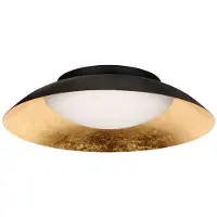 Steinhauer Plafonnier Walcie noir avec or