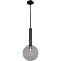 Masterlight Lampe suspendue Ø 25cm Bella 2 Huile tachetée avec verre fumé