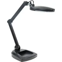 Highlight Lampe de table Loupe Loupe noire