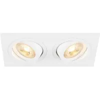SLV Spot encastrable blanc New Tria 155 rectangulaire
