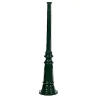Ks Verlichting Nostalgic mast Rhodos E86A allongé - anthracite