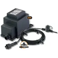 Garden Lights 12V Starterpack 60W avec transformateur et câble