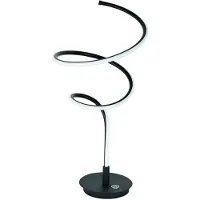 Highlight Lampe de table design Curle noir Ø 27cm