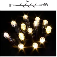 Luca Lightning Luca Guirlande LED 49 lampes 5 mètres