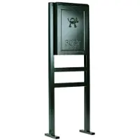 Ks Verlichting Mailbox Postbox B9A dans le cadre - noir