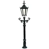 Ks Verlichting Lampe de jardin nostalgique De Beets noir