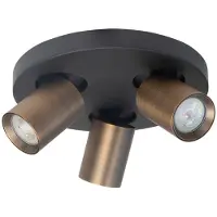 Highlight Spot monté en surface Oliver Bronze 3 lumières
