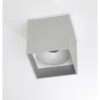 Artdelight Spot LED gris Brock Structure