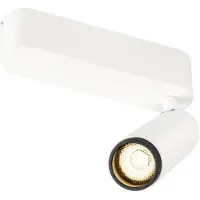 SLV Spot monté en surface Grip! M blanc avec noir 3000K