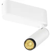 SLV Spot monté en surface Grip! S blanc avec noir 3000K
