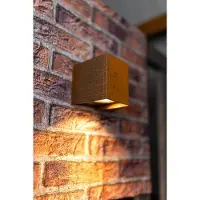 LightLux Éclairage mural Gis Down Corten