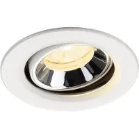 SLV Spot encastré Numinos Move XS blanc/chrome 4000K - 20 deg