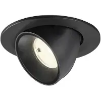 SLV Spot encastré Numinos Gimble S noir 4000K - 55 deg