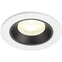 SLV Spot encastré Numinos XS blanc/noir 4000K - 55 deg