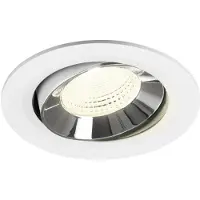 SLV Spot encastré Numinos Move L blanc/chrome 4000K - 55 deg