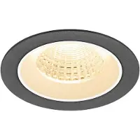 SLV Spot encastré Numinos M noir/blanc 2700K - 55 deg