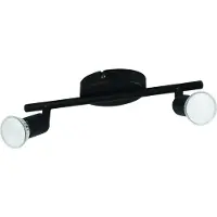 Eglo Lampe de plafond Buzz-Led 2-noir clair