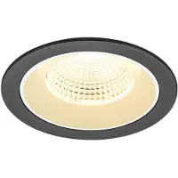 SLV Spot encastré Numinos L noir/blanc 3000K - 55 deg