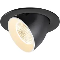 SLV Spot encastré Numinos Gimble L noir/blanc 2700K - 40 deg