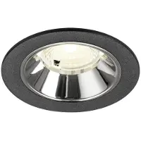 SLV Spot encastré Numinos S noir/chrome 4000K - 40 deg