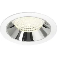 SLV Spot encastré Numinos XL blanc/chrome 4000K - 55 deg