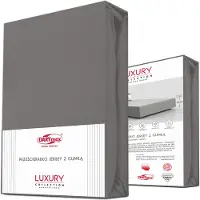 Darymex Drap-housse en jersey-Élasthanne ANTHRAZIT/ANTHRAZIT/140x200x30