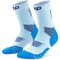Cep Core Run Socks Mid Cut 5.0, chaussettes de course, femme, bleu