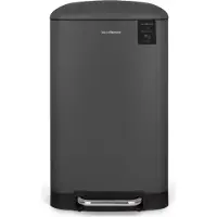 ADEVA Les Collectors No 731 Poubelle à pédale gris anthracite 30 litres Poubelle à pédale