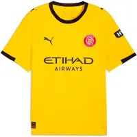 Puma Girona Fc Replica 25/26 Away Short Sleeve T-shirt Jaune 2XL Homme