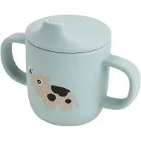 Done by Deer Tasse à bec av. Poignée - 120 ml. - Silicone - Tiny - - UneTaille - Tasse