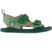 Affenzahn Sandales - Leather Grenouille aérienne - Vert - - 26 - Sandales