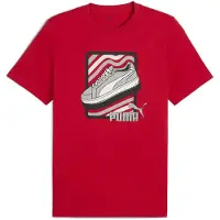Puma Graphic Sneaker Short Sleeve T-shirt Rouge S Homme