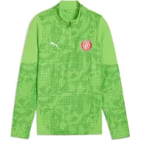 Puma Girona Fc 25/26 Training Junior Long Sleeve T-shirt Vert 9-10 Years Enfants