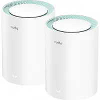 Cudy M1300 2-PACK mesh wi-fi system Dual-band (2.4 GHz / 5 GHz) Wi-Fi 5 (802.11ac) White 1 Internal