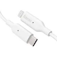 Hama Câble de chargement USB-C vers Lightning 1,0 m Blanc