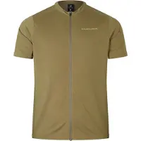 Endura Loop Zipped Short Sleeve Enduro Jersey Vert 3XL Homme