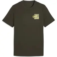 Puma Graphic Small Box T-shirt manches courtes Vert L Hommes Vert L