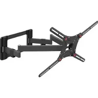 Barkan Mounting Systems - Support mural 40 pouces - 90 pouces/101 cm - 229cm Hauteur, angle de vision, rotation, profondeur et inclinaison réglables Flat/Curved TV