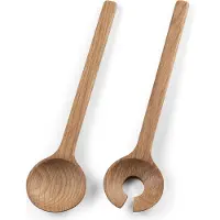Bitz Couverts à Salade Bitz Oak 24 cm